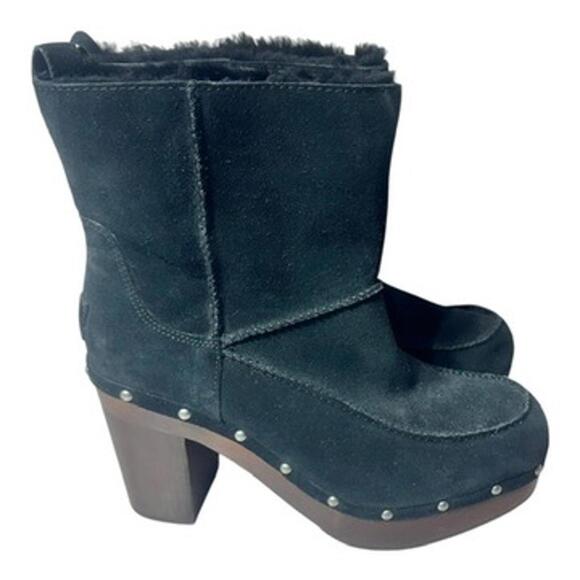 Women's Ugg Suede Kouri Boot Size 11 - Picture 1 of 15